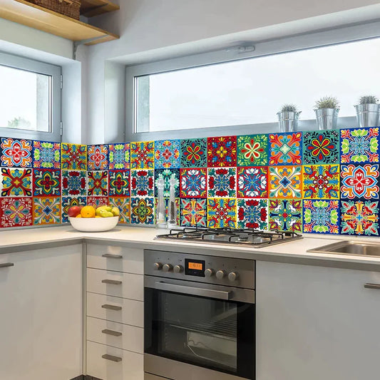 12 PCS Home Decor Tile Stickers