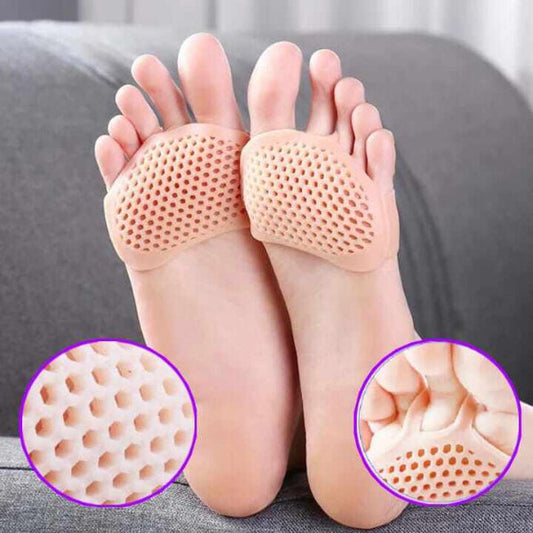 Silicone Forefoot Pads – Soft Gel Cushion Inserts for Pain Relief & Comfort