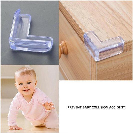 4Pcs Silicone Table Corner Protector for Kids – Safety Guards for Sharp Edges