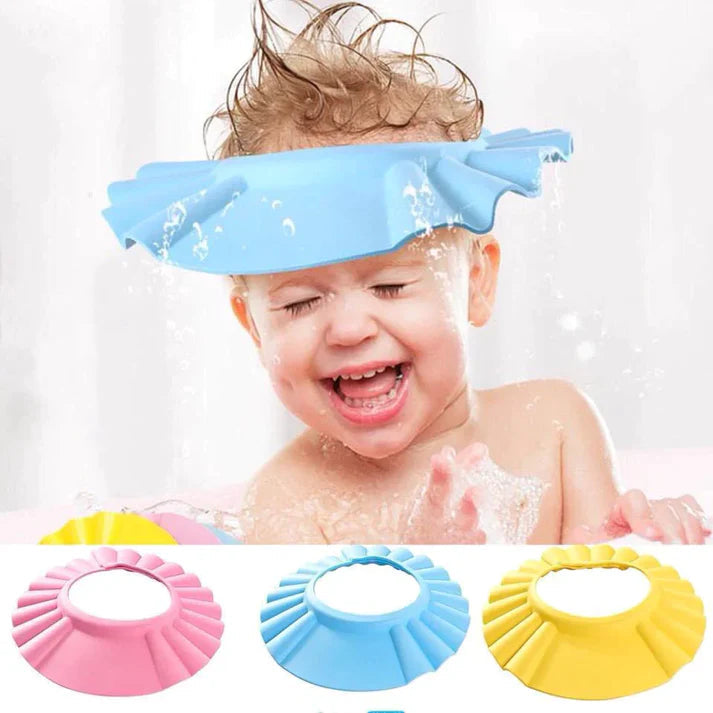 Baby Shower Cap – Adjustable Waterproof Bath Hat for Eye & Ear Protection