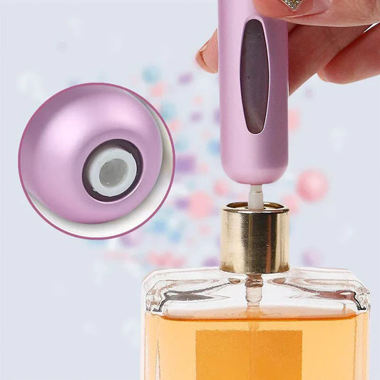 3 Pcs 5ml Portable Mini Refillable Perfume Atomizer Bottles | Travel Spray Dispenser | With 20 Days Money Back Guarantee