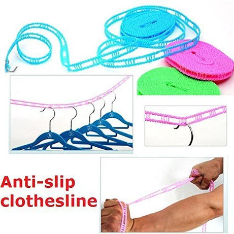 5 Meter Clothesline Rope – Heavy Duty Outdoor & Indoor Laundry Drying Line for Home & Travel