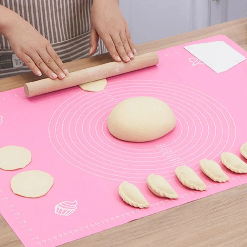 Silicone Kitchen Kneading Dough Mat – Non-Stick Baking Mat for Cooking & Cake Making