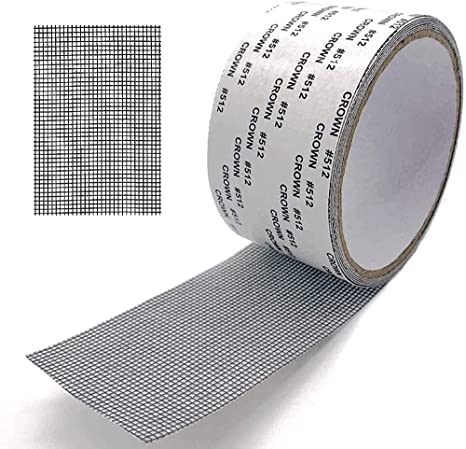 5x200cm Screen Repair Tape | Waterproof Self-Adhesive Mosquito Net Patch for Windows & Doors | 20-Day Money Back Guarantee