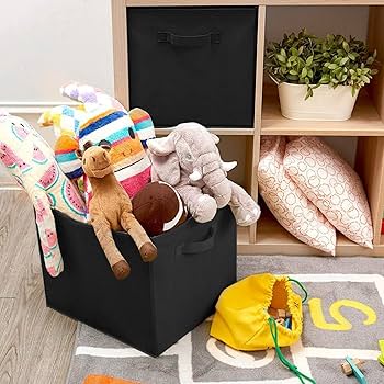 Fabric Cube Unit Home Storage Box – Foldable Organizer for Clothes, Toys & Office