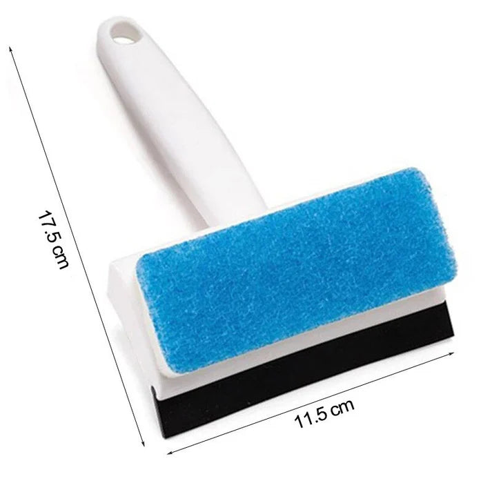 Window Wiper 2 in 1 Multi-Purpose Glass Cleaning Squeegee – Perfect for Shower Doors & Windows