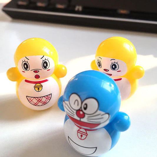 3Pcs Roly-Poly Toy Tumbler Shaking Fidget Doll (Random Color) – Kids Fun Toys