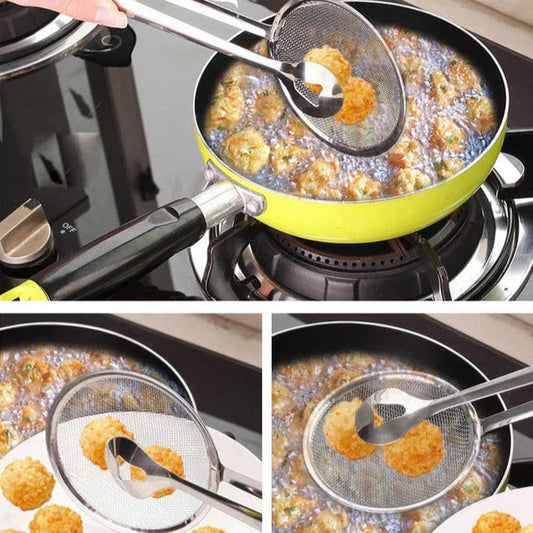 2 in 1 Frying Spoon – Multi-Functional Cooking Utensil for Stirring & Serving
