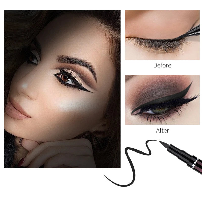 36H Liquid Black Pencil Waterproof Eyeliner – Long-Lasting, Smudge-Proof Eye Makeup