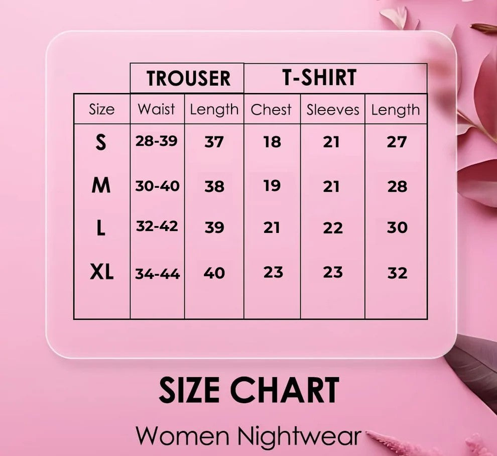 PINK DREAMY HEARTS WOMEN NIGHT DRESS