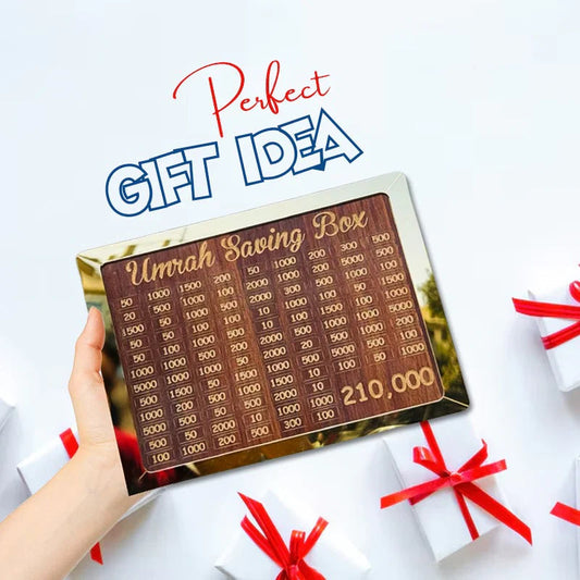 2Pcs Umrah Saving Box – Secure Money Storage for 210,000 Amount Each