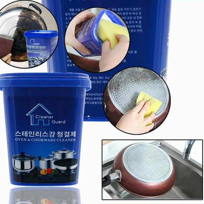 Original Cookware Steel Cleaner – Powerful Stainless Steel & Utensil Cleaning Powder