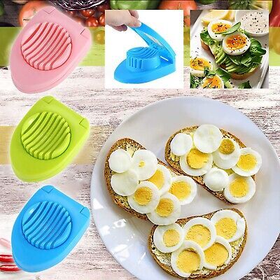Multipurpose Plastic Egg Slicer Cutter | Perfect Slices for Eggs, Fruits & Soft Foods | With 20-Day Money Back Guarantee