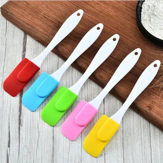 5-Inch Silicone Spatula – Heat-Resistant Non-Stick Scraper for Cooking & Baking