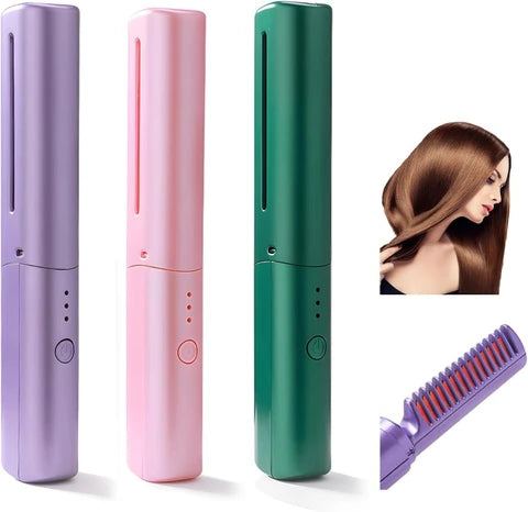 Rechargeable Wireless Heat Comb 20 days money back guarantee