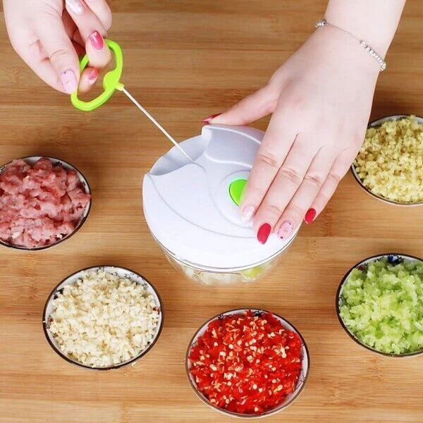 Multifunction High-Speed Chopper – High Quality Manual Food Processor