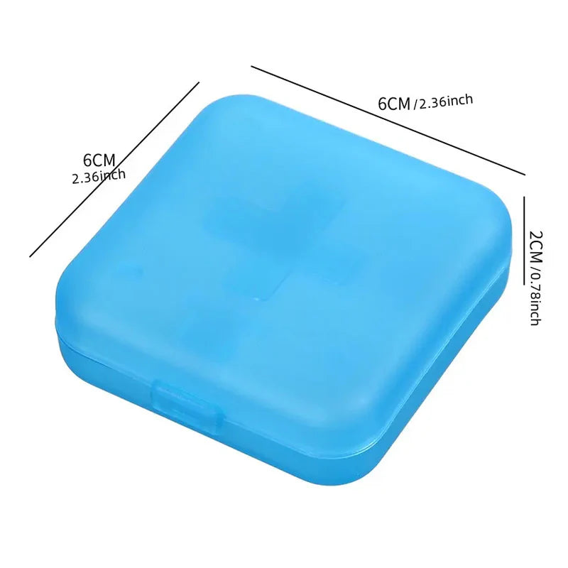 Pill Box Medicine Holder – Portable Medicine Organizer Case