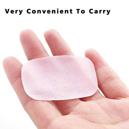 Pack of 2 Handy Travel Portable Anti-Bacterial Paper Soap – Pocket-Friendly Disposable Soap Sheets