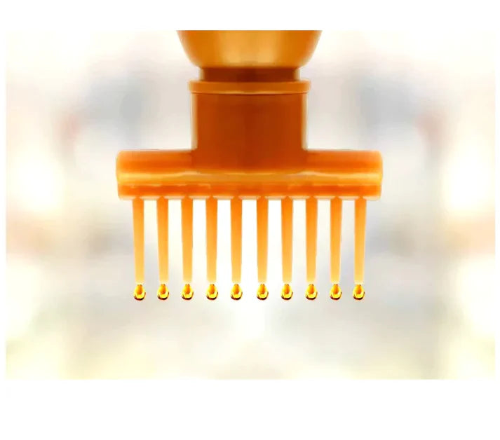 Hair Oil Applicator Bottle with Comb – Easy Oil Dispensing Tool