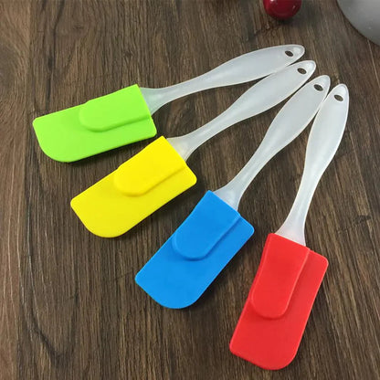 5-Inch Silicone Spatula – Heat-Resistant Non-Stick Scraper for Cooking & Baking