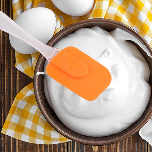 5-Inch Silicone Spatula – Heat-Resistant Non-Stick Scraper for Cooking & Baking