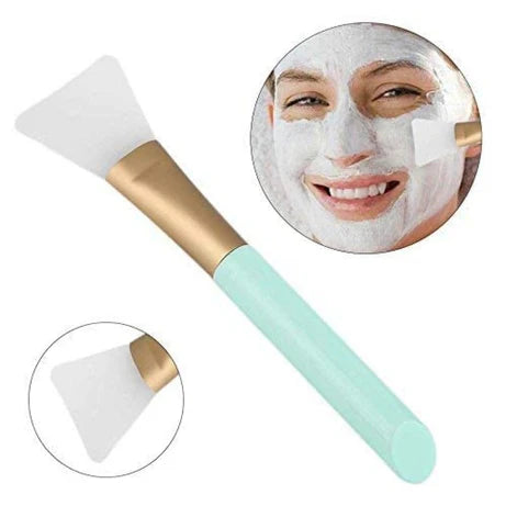 Silicone Facial Mask Brush – Soft Applicator for Creams, Clay & Skincare Masks
