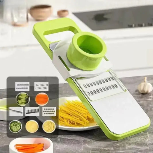 5 in 1 Vegetable Cutter with Blades – Multi-Functional Slicer, Grater & Chopper for Kitchen Use | Now Rs. 999 With 20 Days Money Back Guarantee