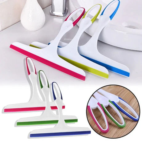 Mini Soft Silicone Rubber Handy Wiper (7.5 Inch) – Compact Cleaning Tool for Mirrors, Glass & Tiles