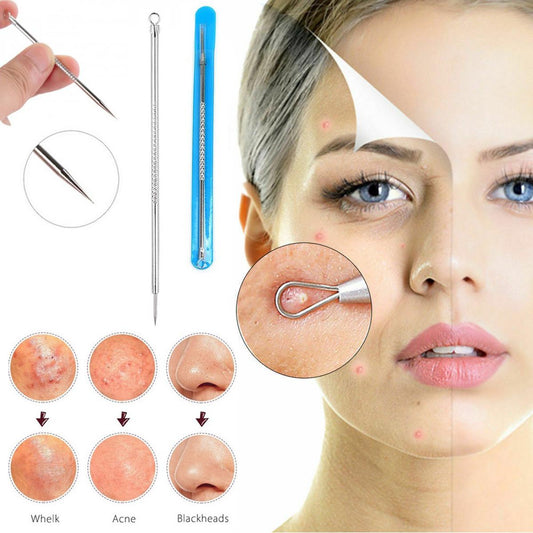 Blackhead Remover Pin – Stainless Steel Pimple & Acne Extractor Tool for Clear Skin
