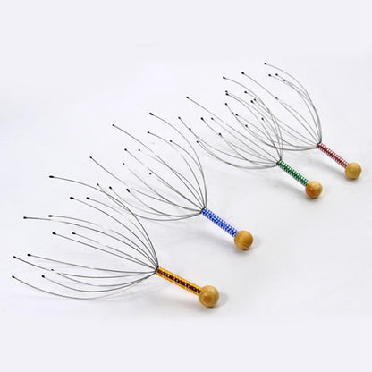 1Pcs Octopus Head Massager – Scalp Relaxation Tool for Stress Relief & Improved Blood Circulation