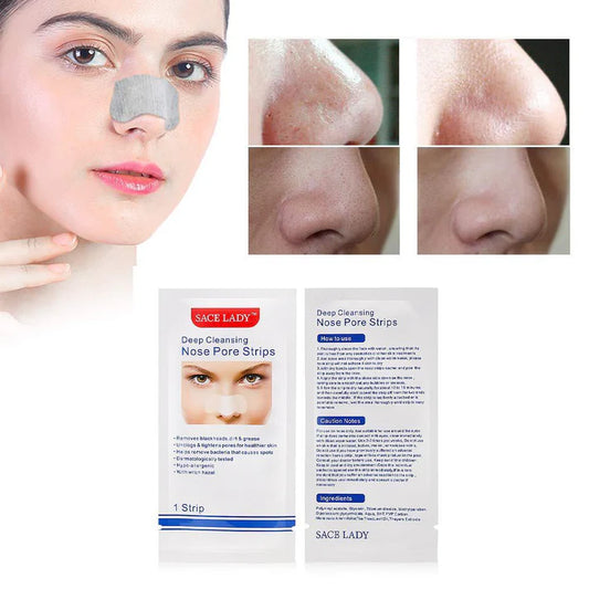 2Pcs Deep Cleansing Nose Strip – Blackhead Remover Pore Care