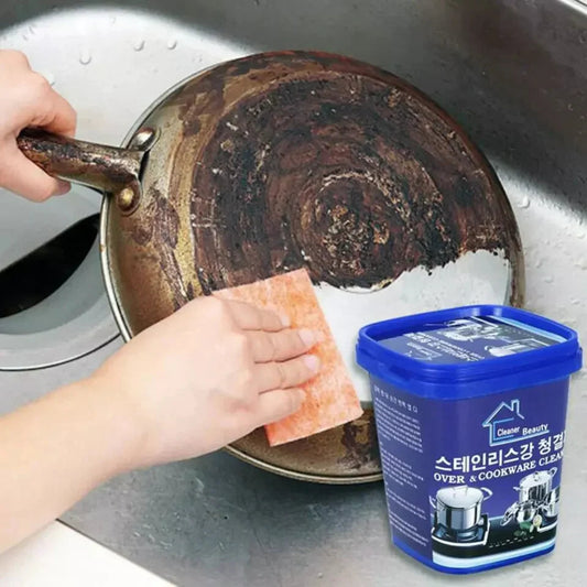 Original Cookware Steel Cleaner – Powerful Stainless Steel & Utensil Cleaning Powder