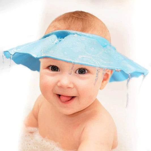 Baby Shower Cap – Adjustable Waterproof Bath Hat for Eye & Ear Protection