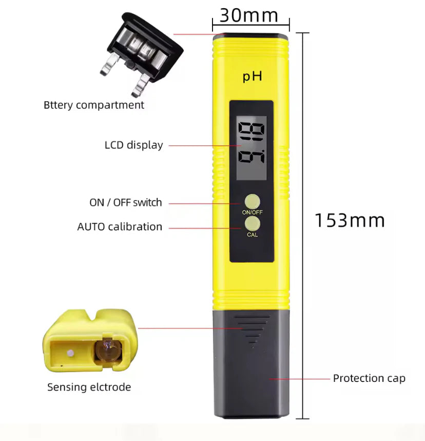 Portable LCD Digital TDS Water Quality Tester | Accurate Water Testing Pen for Filters, Aquariums & Pools | With 20-Day Money Back Guarantee