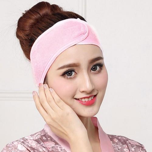 1Pcs Facial Headband – Soft Elastic Hair Band for Makeup, Skincare & Spa Use