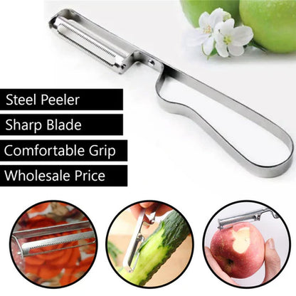 1Pcs Stainless Steel Knife Fruit & Vegetable Peeler