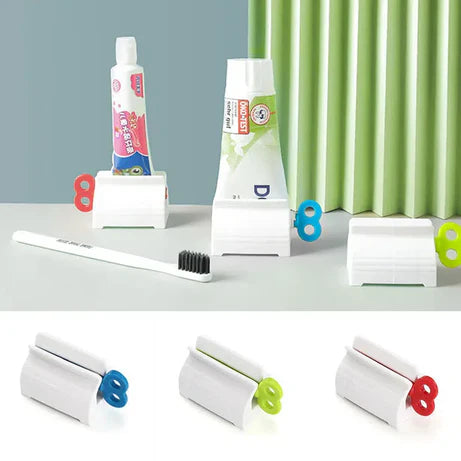Rotary Toothpaste Squeezer – Easy Tube Dispenser for Bathroom, Kitchen & Cosmetics