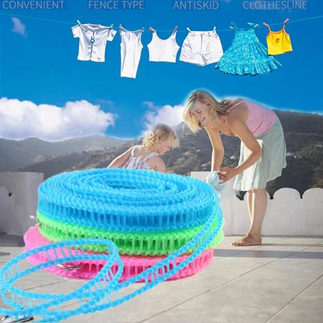 5 Meter Clothesline Rope – Heavy Duty Outdoor & Indoor Laundry Drying Line for Home & Travel