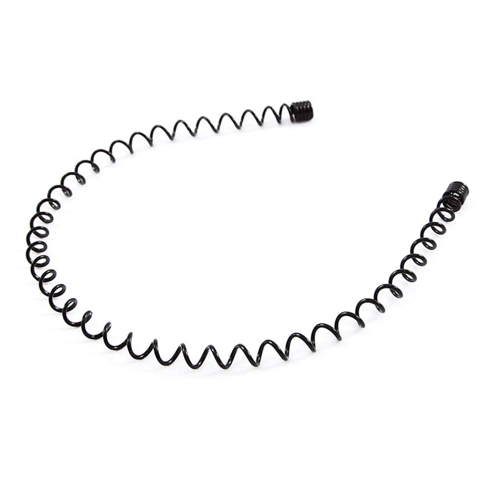 2PC Metal Hair Band for Men & Women – Stylish Flexible Headbands