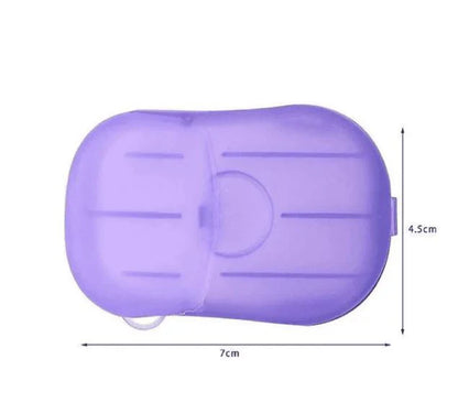 Travel Hand-Washing Soap Paper – Portable Disposable Soap Sheets for On-the-Go Hygiene