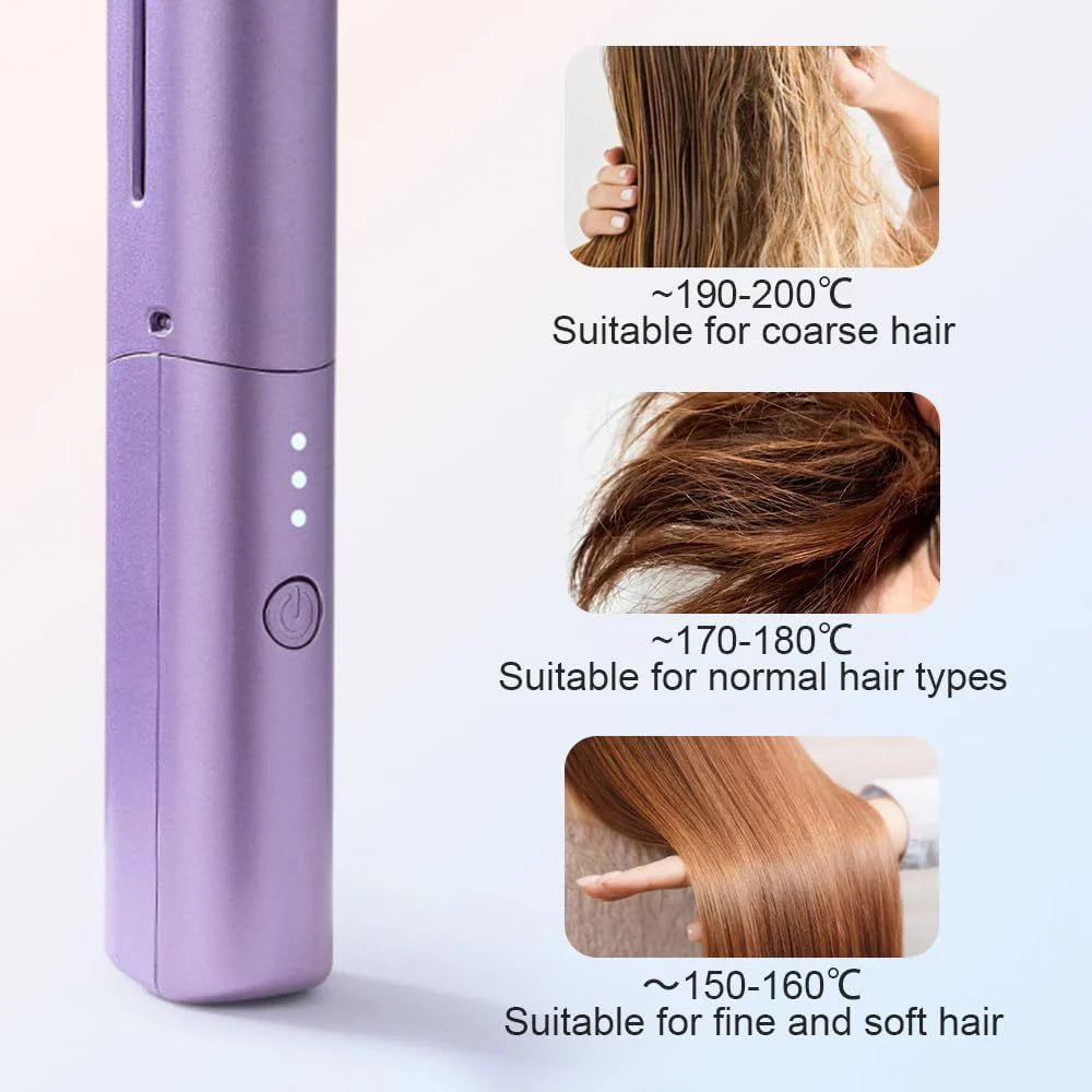 Rechargeable Wireless Heat Comb 20 days money back guarantee