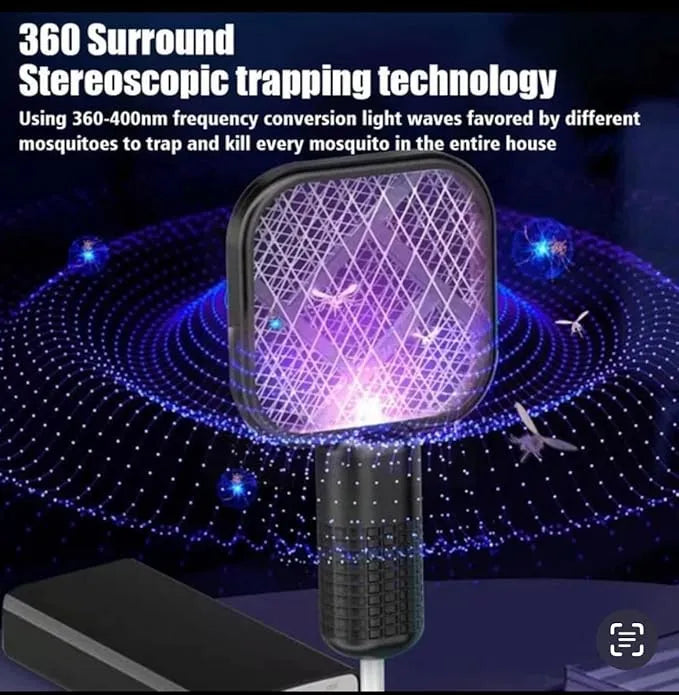 Mini USB Electric Mosquito Swatter | UV Light Bug Zapper & Electric Spark Insect Killer | With 20-Day Money Back Guarantee
