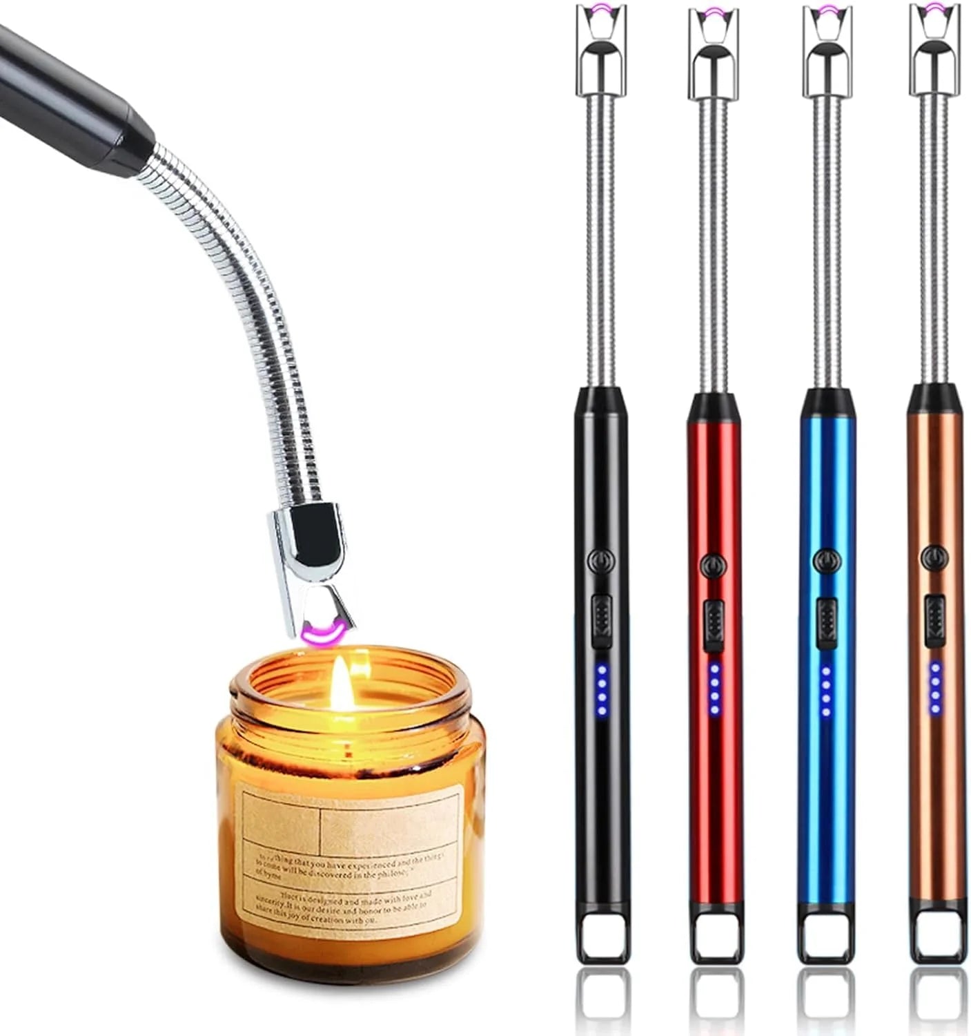 Rechargeable Electric Lighter – Flameless USB Windproof Plasma Lighter