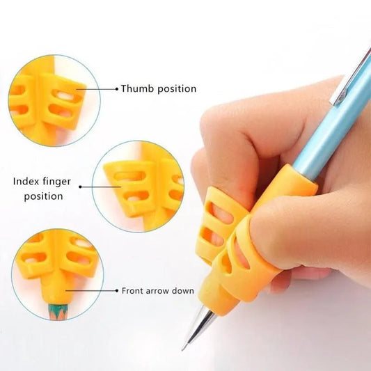 Silicone Pencil Grip for Kids – Ergonomic Writing Aid for Comfortable & Correct Grip