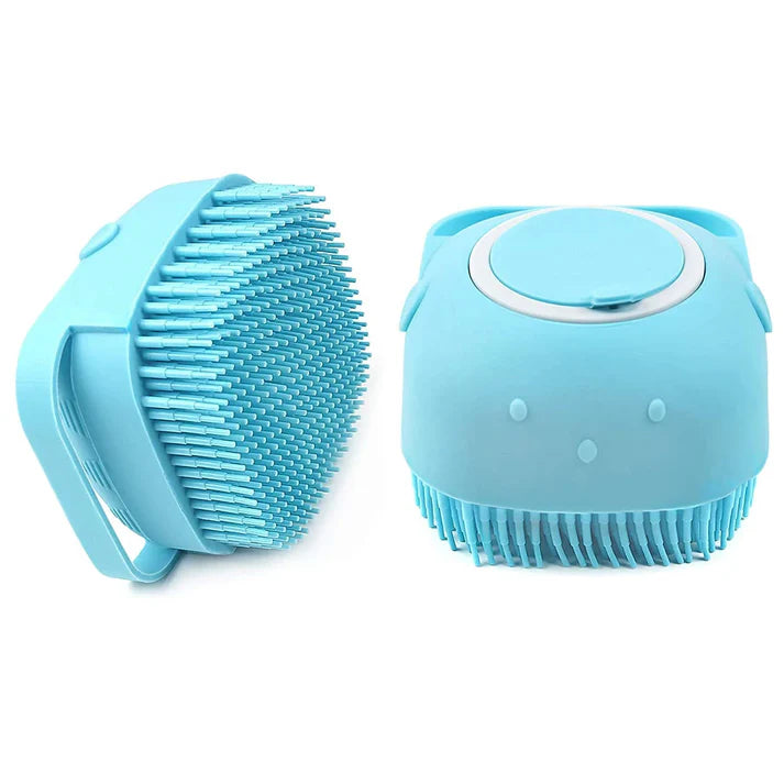 Silicone Bath Brush Hair Washing Comb – Scalp Massager & Body Scrubber