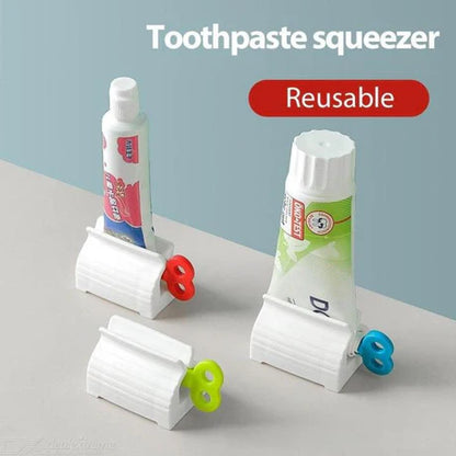 Rotary Toothpaste Squeezer – Easy Tube Dispenser for Bathroom, Kitchen & Cosmetics