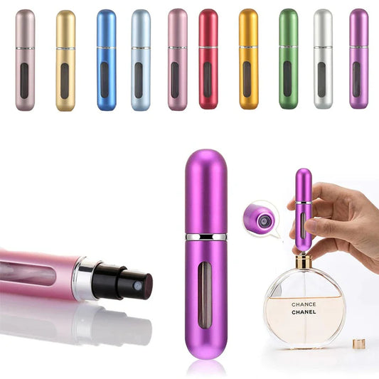 1Pcs 5ml Portable Mini Refillable Perfume Atomizer Bottle – Travel Spray Bottle