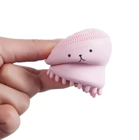 Octopus Shape Silicone Sponge – Multi-Purpose Kitchen & Dishwashing Scrubber