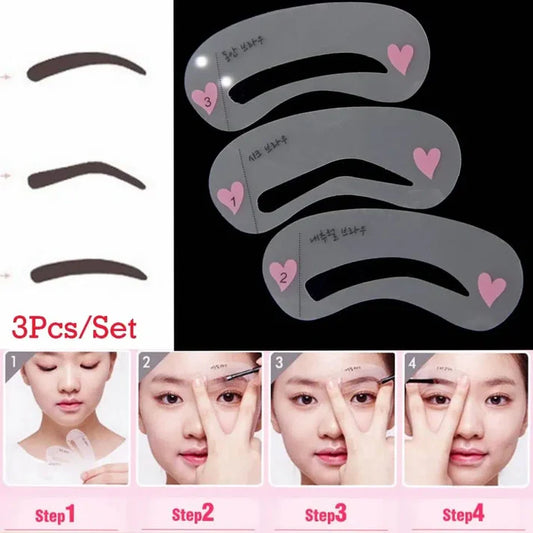 Eyebrow Stencils Styles – Reusable Eyebrow Drawing Guide Shaper