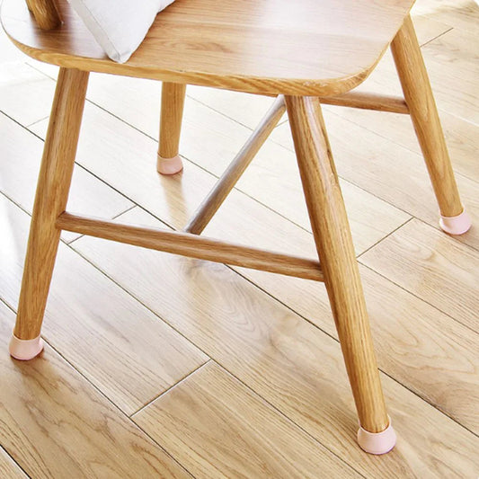 4Pcs Silicone Furniture Leg Protector – Anti-Slip Floor Protectors & Noise Reducers
